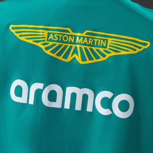 Aston Martin Aramco F1 2025 Windbreaker – Green – Racing Team Jacket – S–3XL