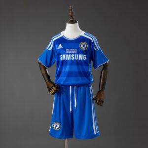 Chelsea 11_12 Home (UEFA Champions League) Retro Kids Kit Jersey – Replica Footb
