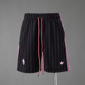 Juv Terrace Icons Shorts Black – Replica Football Soccer Shorts – S–XXL