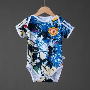 Manchester United 25_26 Originals Stone Roses Baby Jersey – Replica Football Soc