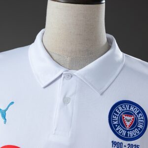 Holstein Kiel 2025 125th Anniversary Jersey – Replica Football Soccer Shirt – S–