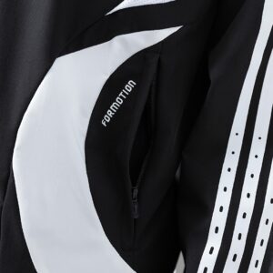 Real Madrid 06_07 Windbreaker – Black – Replica Football Jacket – S–XXL