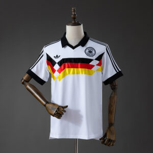 Germany 1988 Home Retro Jersey – Replica Football Soccer Shirt – S–XXL