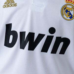 Real Madrid 11_12 Home Retro Kids Kit Jersey – Replica Football Soccer Shirt – S