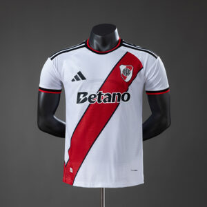 River Plate 26_27 Home Player Version Jersey – Replica Football Soccer Shirt – S