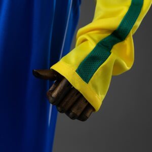 Brazil 2002 Home Retro Long Sleeve Kids Kit Jersey – Replica Football Soccer Shi