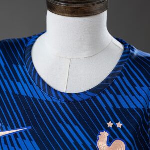 France 2026 Home Women's Crop Top Style Vest – Replica Football Soccer Shirt – S