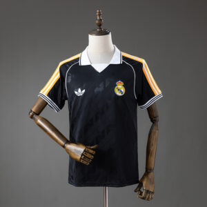 Real Madrid 26_27 Originals T-Shirt Black – Replica Football Casual Wear – S–XXL