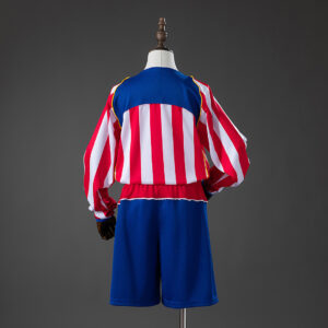 Atletico Madrid 04_05 Home Retro Long Sleeve Kids Kit Jersey – Replica Football