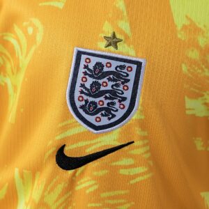 England 2026 GK Kids Kit Jersey - Yellow – Replica Football Soccer Shirt – Size