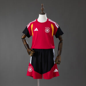 Germany 2026 Player Version Training Kids Kit Jersey - Red – Replica Football So