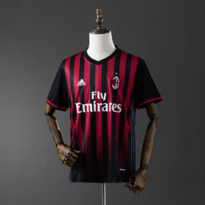 Retro AC Milan 16_17 Home Jersey – Replica Football Soccer Shirt – S–XXL