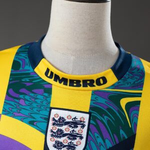England 1995 Goalkeeper Long-Sleeve Retro Jersey – Replica Football Soccer Shirt
