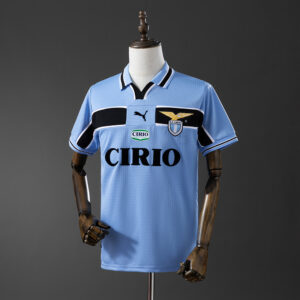 Retro Lazio 99_00 Home Jersey – Replica Football Soccer Shirt – S–XXL