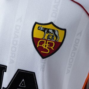 Retro Long Sleeve Roma 99_00 Away Jersey – Replica Football Soccer Shirt – S–XXL