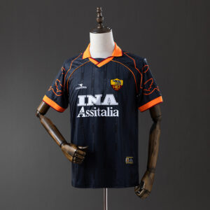 Retro Roma 99_00 Away Jersey – Replica Football Soccer Shirt – S–XXL