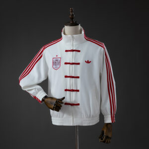 Spain CNY Tang Jacket Red – Replica Football Soccer Shirt – S–XXL