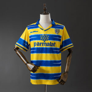 Retro Parma 98_99 Home Jersey – Replica Football Soccer Shirt – S–XXL