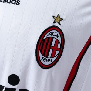 Retro Long Sleeve AC Milan 06_07 Away Jersey – Replica Football Soccer Shirt – S