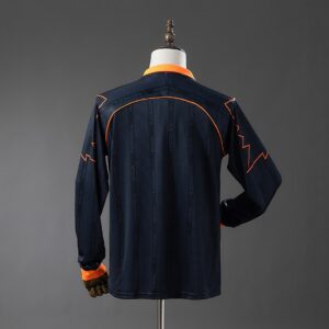 Retro Long Sleeve Roma 99_00 Third Away Jersey – Replica Football Soccer Shirt –