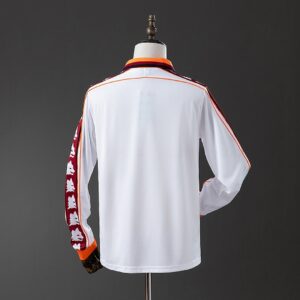 Retro Long Sleeve Roma 98_99 Away Jersey – Replica Football Soccer Shirt – S–XXL