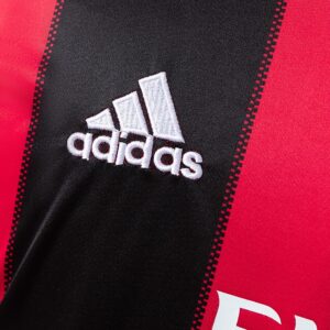 AC Milan 10_11 Home Long Sleeve Retro Jersey – Replica Football Soccer Shirt – S