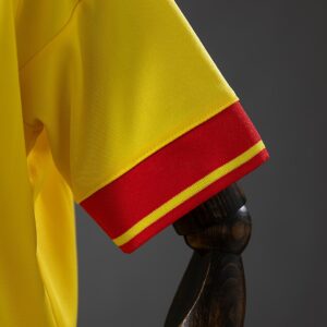 RC Lens 26_27 Home Kids Kit Jersey – Replica Football Soccer Shirt – Size 16-28