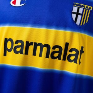 Parma Calcio 99_00 Home Long Sleeve Retro Jersey – Replica Football Soccer Shirt