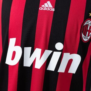 Retro 09_10 AC Milan Home Jersey – Replica Football Soccer Shirt – S–XXL