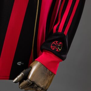 Retro 06_07 AC Milan Long Sleeve Home Jersey – Replica Football Soccer Shirt – S