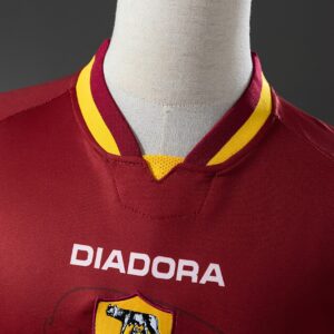 Retro Roma 97_98 Home Jersey – Replica Football Soccer Shirt – S–XXL