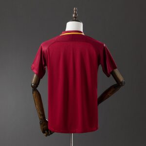 Retro Roma 17_18 Home Jersey – Replica Football Soccer Shirt – S–XXL