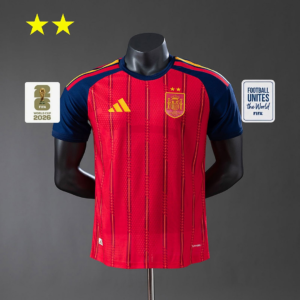 Spain 2026 Home 2-Star Champion Player Version Jersey | Spain Football Jersey Yu