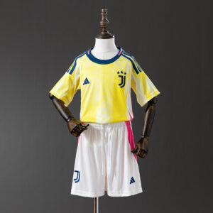 Juventus 24/25 Away Kids Fan Version Kit – Replica Football Shirt – Size 16–28