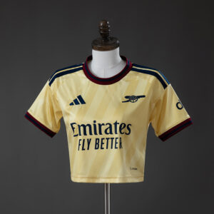 Arsenal 26_27 Third Away Women's Crop Jersey – Replica Football Soccer Shirt – S