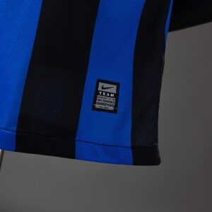 Inter Milan 09_10 Player Version Retro Home Jersey – Replica Football Soccer Shi