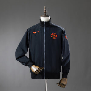 Inter Milan 25_26 Third Away Windbreaker - Black – Replica Football Soccer Windb
