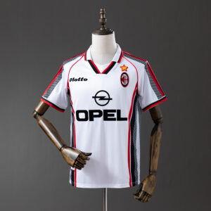 AC Milan 97_98 Away Retro Jersey – Replica Football Soccer Shirt – S–XXL