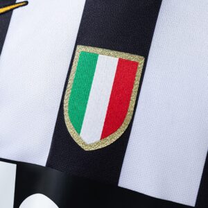 Juv 14_15 Home Long Sleeve Retro Jersey – Replica Football Soccer Shirt – S–XXL