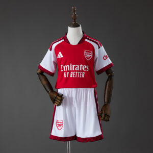 Arsenal 26_27 Home Kids Kit Jersey – Replica Football Soccer Shirt – Size 16-28