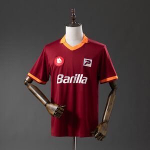 Retro Roma 82_83 Home Jersey – Replica Football Soccer Shirt – S–XXL