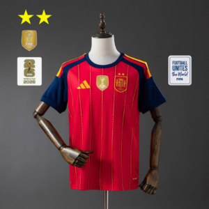 Spain 2026 Home 2 Star Champion Edition Jersey | Spain Football Shirt Yupoo Supp
