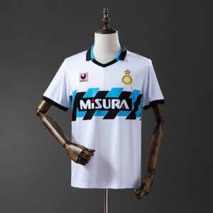Inter Milan 90_91 Away Retro Jersey – Replica Football Soccer Shirt – S–XXL