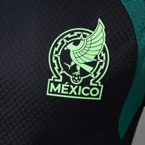 Mexico 2026 Player Version Training Jersey – Black – Replica Football Soccer Shi