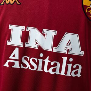 Retro Roma 00_01 Home Jersey – Replica Football Soccer Shirt – S–XXL