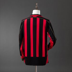 Retro 06_07 AC Milan Long Sleeve Home Jersey – Replica Football Soccer Shirt – S