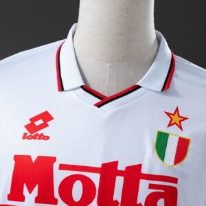 Retro 93_94 AC Milan Away Jersey – Replica Football Soccer Shirt – S–XXL