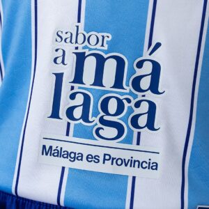 Malaga 26_27 Home Kids Kit Jersey – Replica Football Soccer Kit – Size 16–28