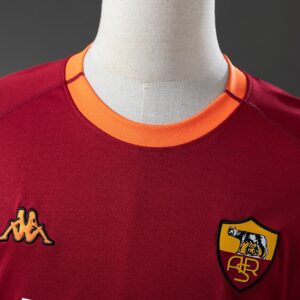 Retro Roma 00_01 Home Jersey – Replica Football Soccer Shirt – S–XXL