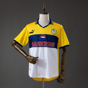 Sheffield Wednesday 1999 Away Retro Jersey – Replica Football Soccer Shirt – S–4